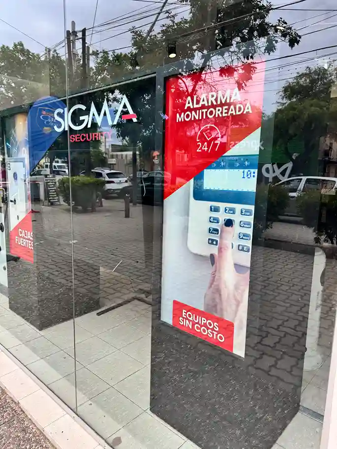 Panel de alarma en local comercial o consultorio en Córdoba