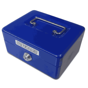 Cofre metálico con gaveta 15cm