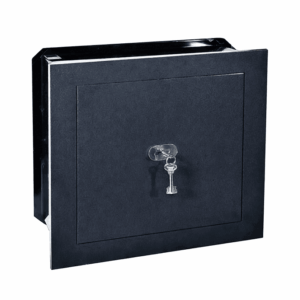 Caja fuerte para empotrar con 2 estantes