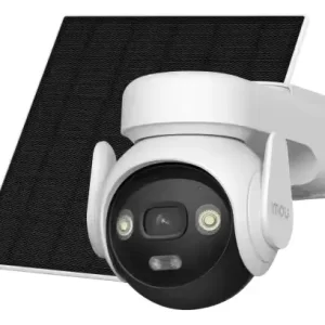 Cámara Solar 4G Imou AOV 5MP con Sirena y Flash Azul-Rojo IP66