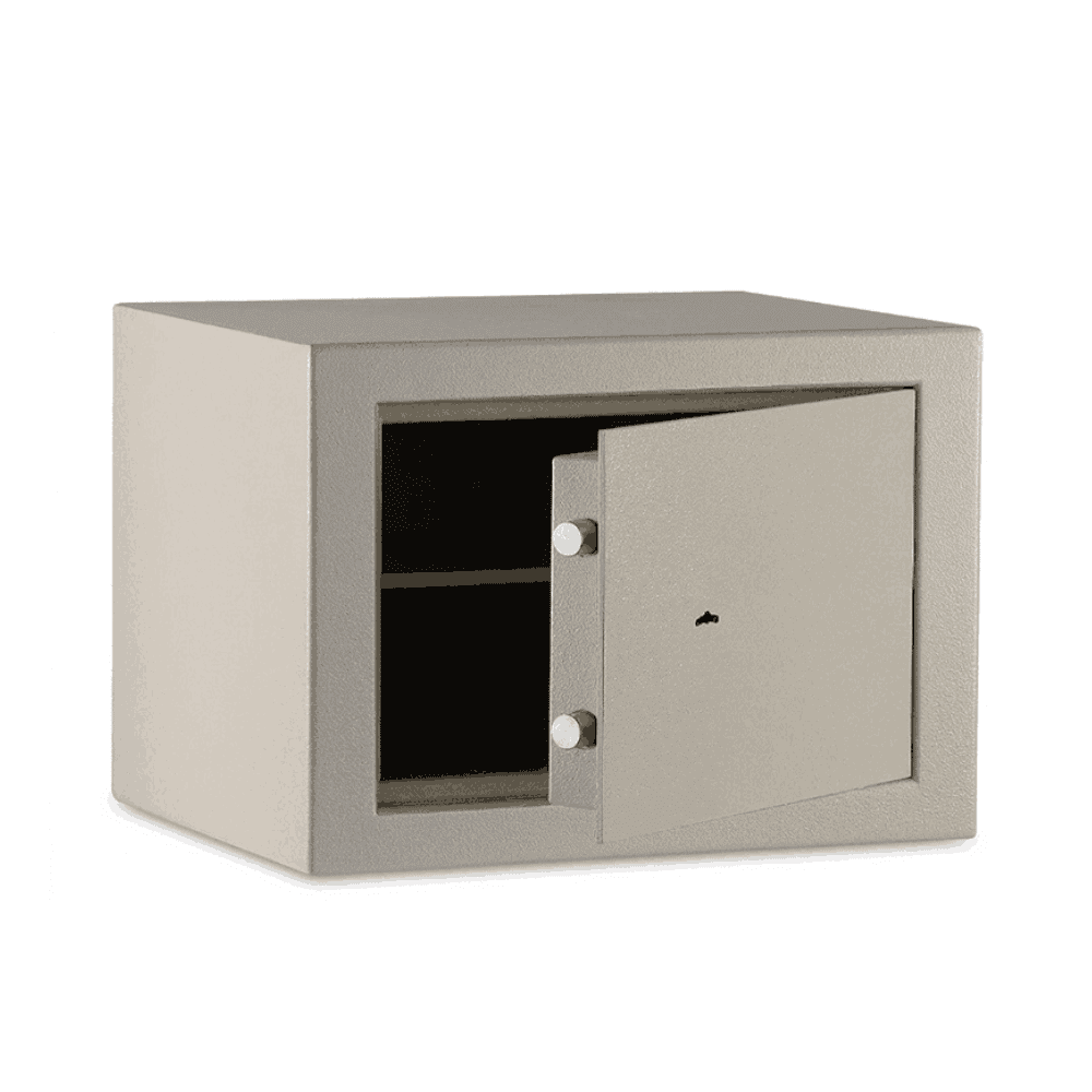 Caja fuerte para abulonar 30cm con llave - Imagen 2