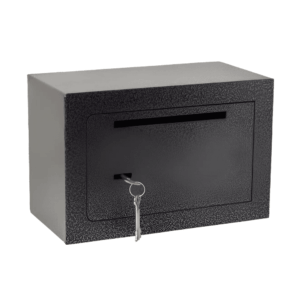 Caja fuerte recaudadora 15cm con buzón