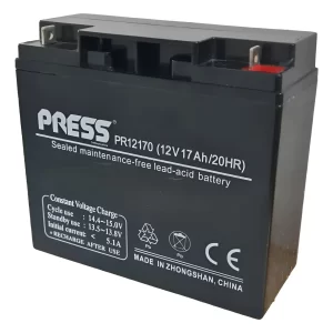 Batería para alarma domiciliaria 12V 7Ah Premium Press