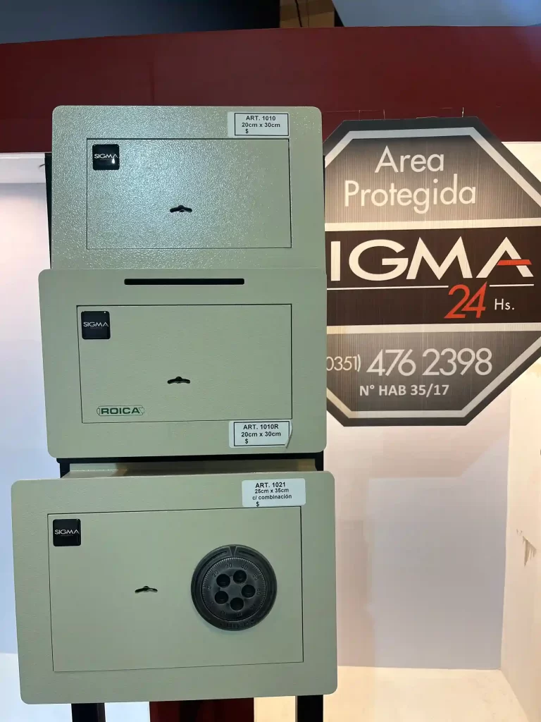 Cajas Fuertes para Empotrar en Córdoba — Sigma Security