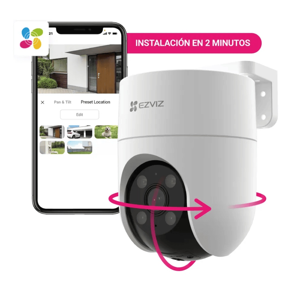 Cámara PTZ Ezviz H8C 3MP - Imagen 3
